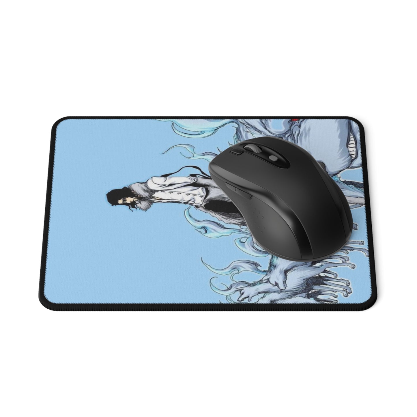 Coyote, Stark, Non-Slip Gaming Mouse Pad, bleach, hollow, bleach, espada, 1, number, anime, manga, shonen, ulquiorra, grimjow, aizen