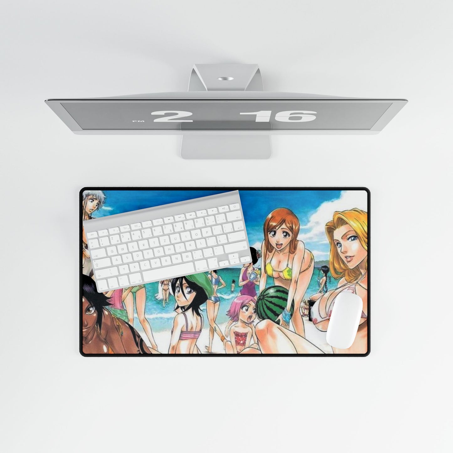 Bleach, Women, Desk Mats, anime, manga, shonen, orihime, rangiku, yoruichi, accessories, rukia, waifu, ichigo, unohana