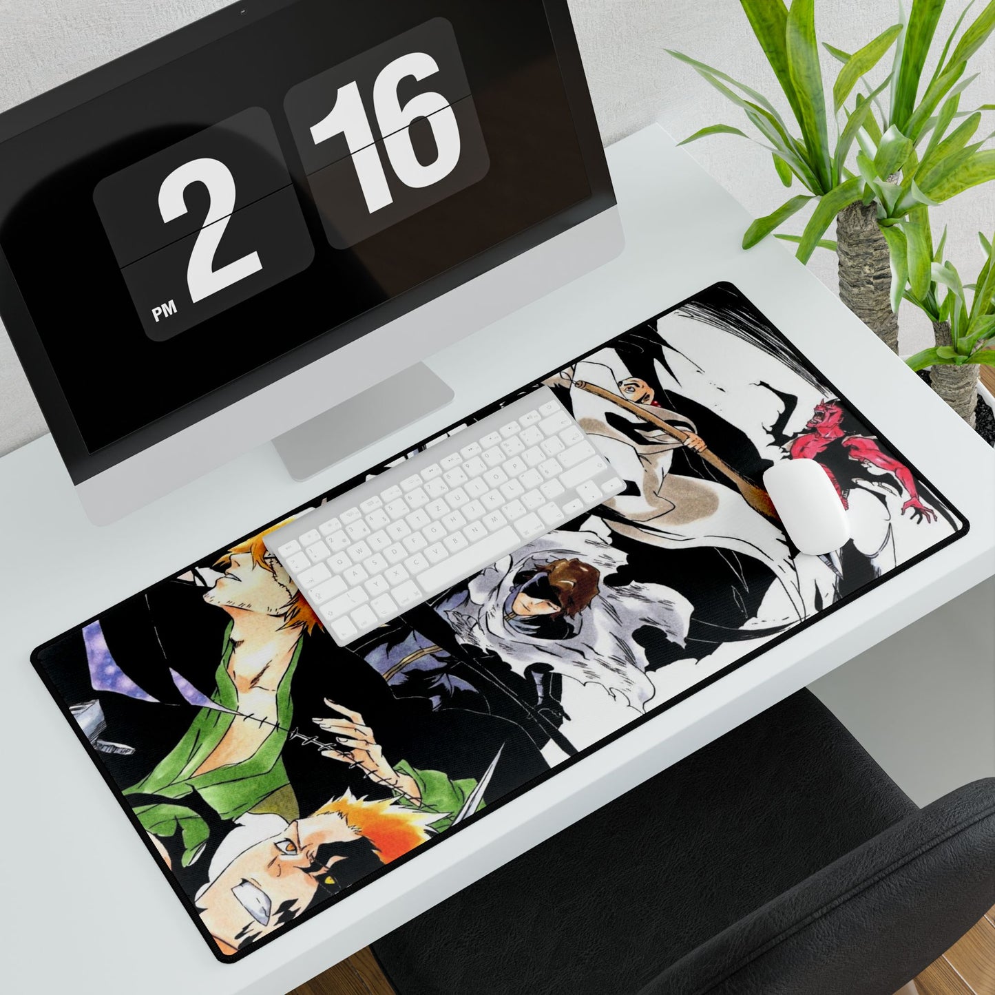 Ichigo, Kisuke, Aizen, Kenpachi, Desk Mats, Bleach, TYBW, thousand, year, blood, war, anime, shonen, accessories, gifts, merch