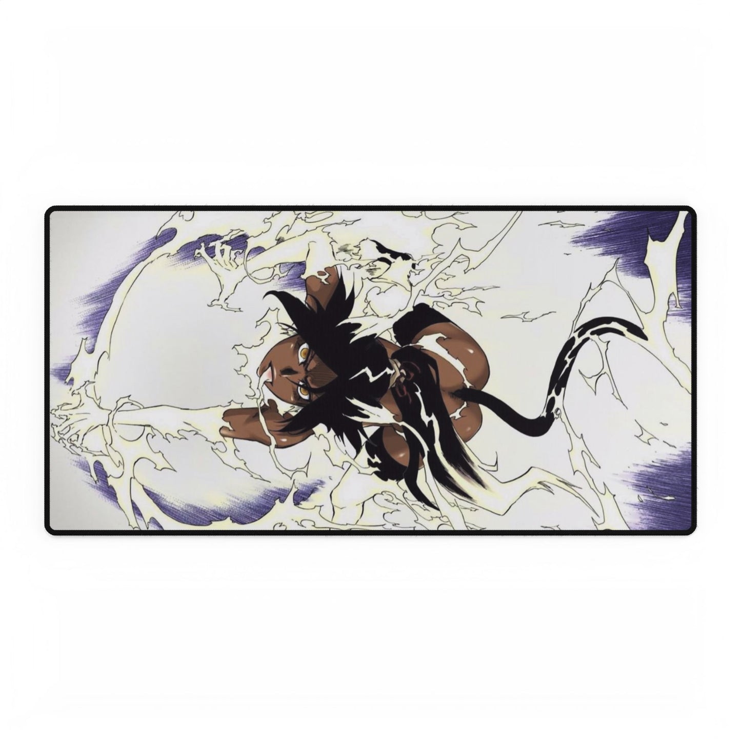 Yoruichi, Shihouin, Desk Mats, bleach, anime, shonen, manga, kusuke, urahara, cat, ichigo, black, lightning, big 3, mommy