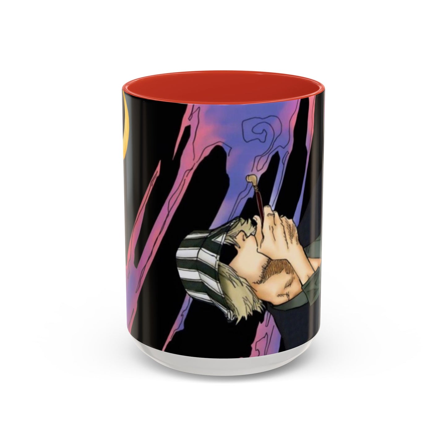 Kisuke, urahara, Accent, Coffee, Mug, (11, 15oz), anime, manga, shonen, ichigo, kurosaki, yoruichi, orihime, mayuri, aizen, bankai, tybw