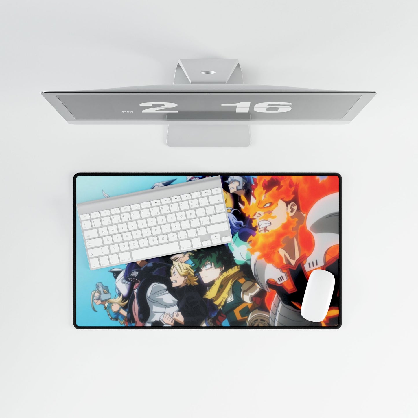 My hero academia, Desk Mats, deku, eandeavor, kaminari, nejire, mirko, my hero academia, my hero, mha,