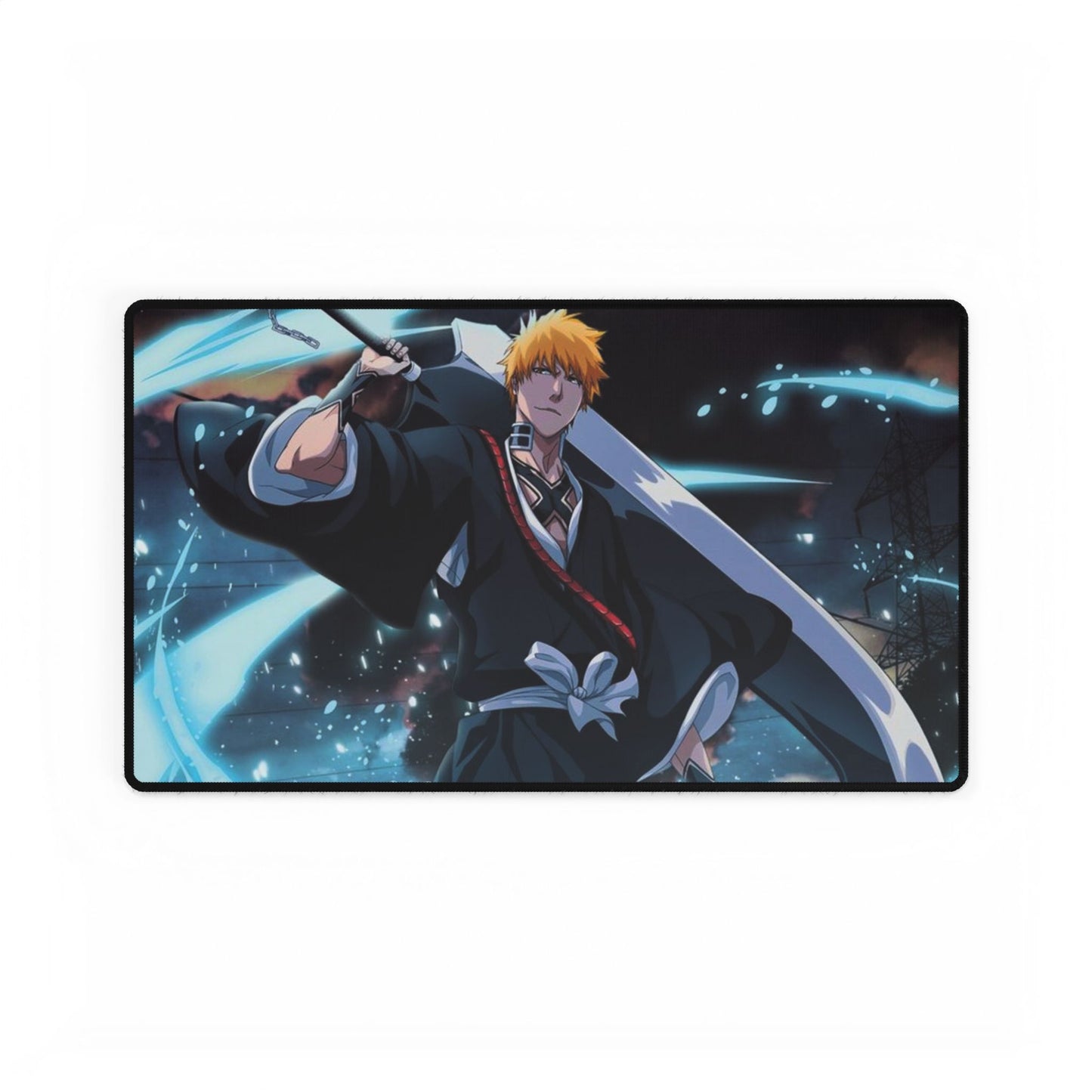 Ichigo, Kurosaki, Desk Mats, Bleach, anime, manga, shonen, substitute, reaper, soul, society, rukia, kuchiki, bankai, kenpachi, yoruichi