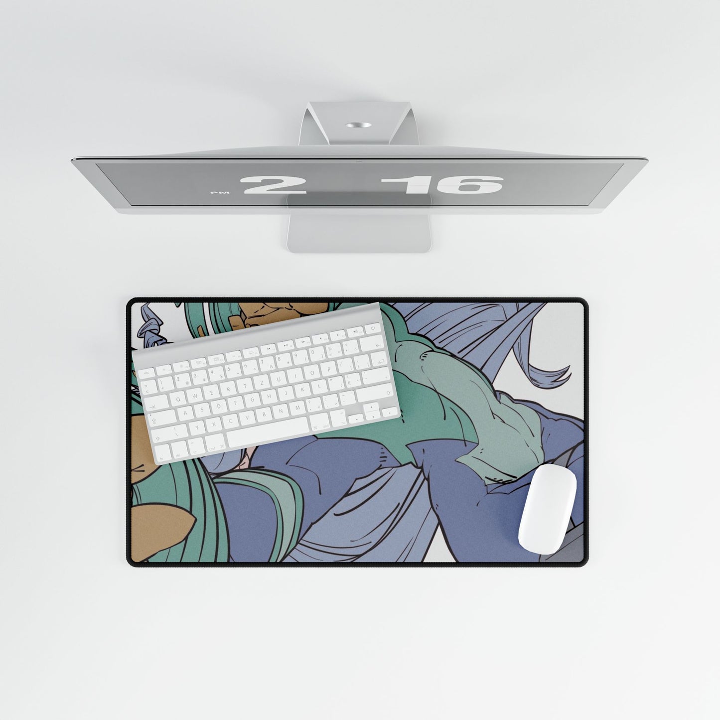 My Hero Academia Desk Mats - Nejire Hado Mirio Tamaki Lemilion Suneater Fat Gum Uraraka Bakugo Ochacko, Anime Gaming Mouse Pad, Office Desk