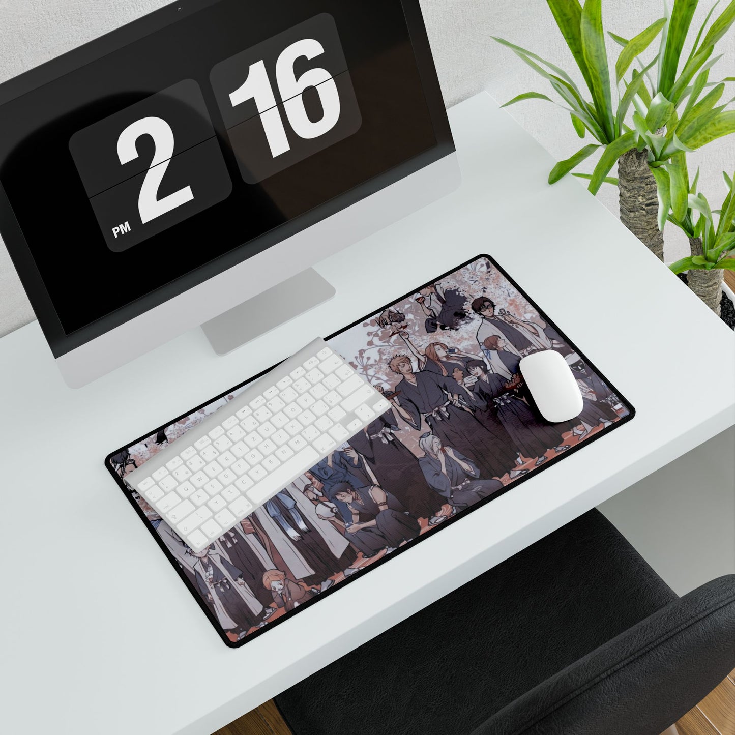 Bleach, Soul, Society, Desk Mats, anime, shonen, desk, accessories, ichigo, rukia, kenpachi, yamamoto, soi fon, renji, unohana