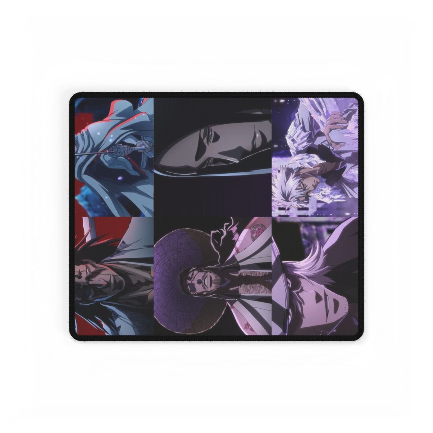 Bleach Anime Desk Mats - Captains and Squads Design, 13 Court Guard, Urahara, Yamamoto, Manga, Anime Gift, Gaming Mouse Pad