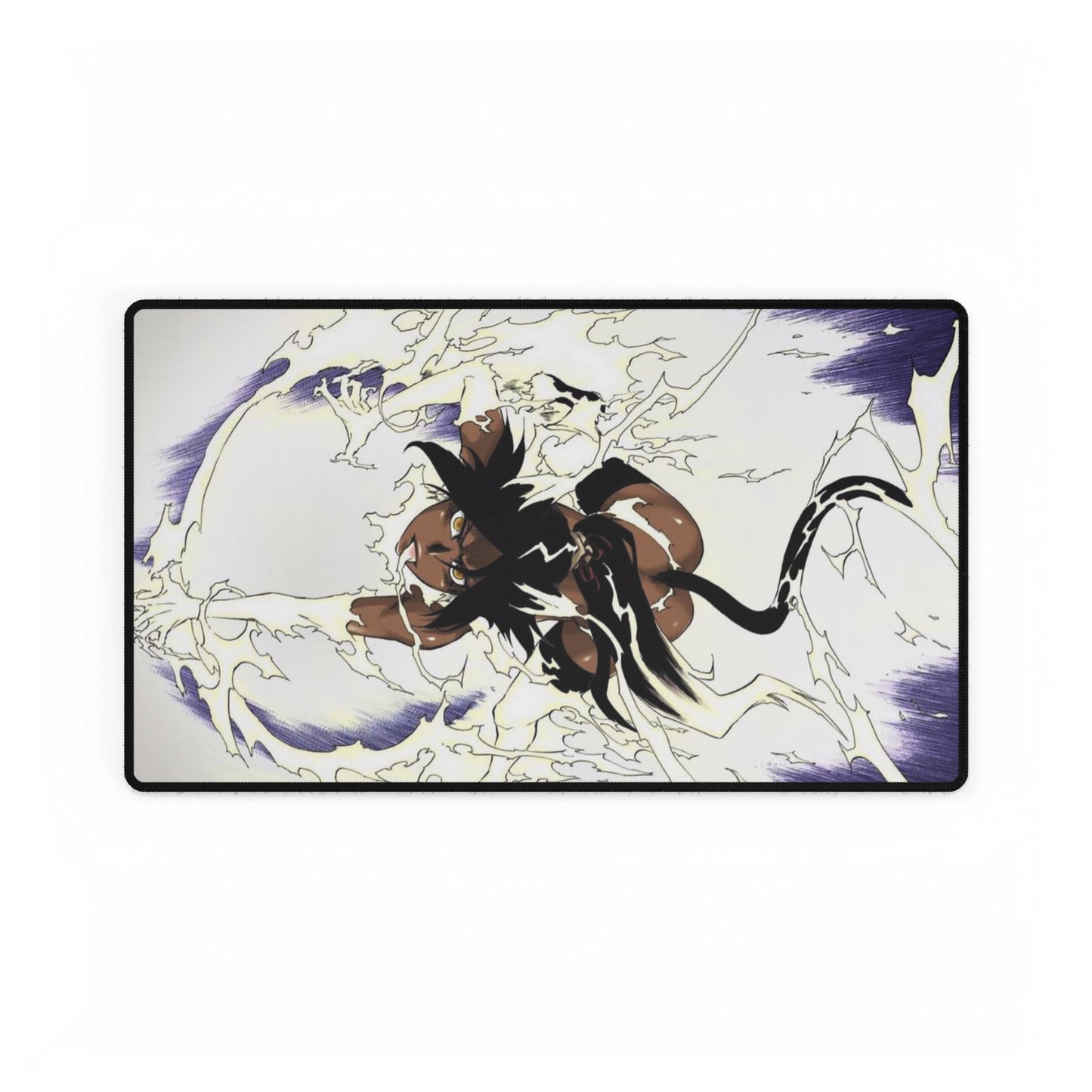 Yoruichi, Shihouin, Desk Mats, bleach, anime, shonen, manga, kusuke, urahara, cat, ichigo, black, lightning, big 3, mommy