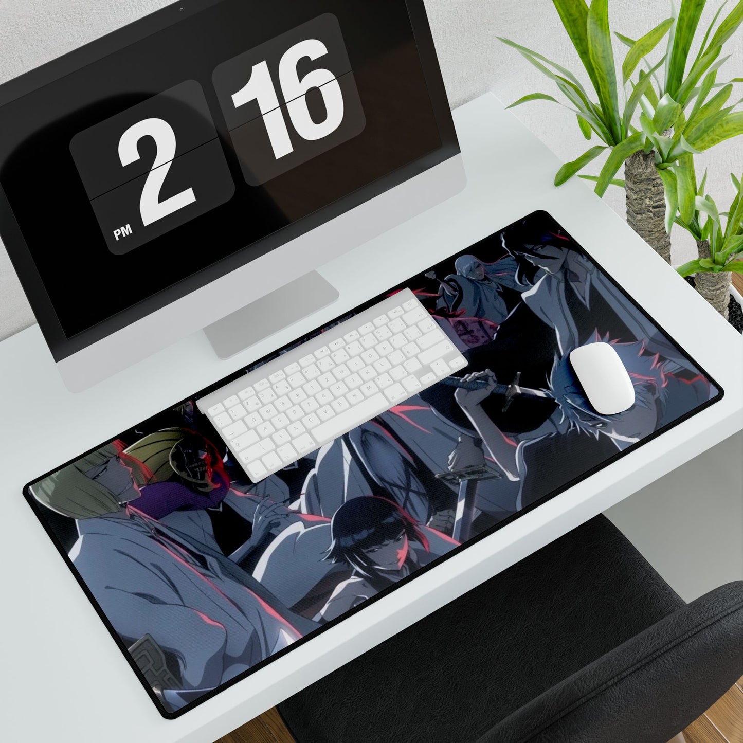 Gotei, 13, Desk Mats, Bleach, anime, captains, 13, biyakuya, shinji, shunsui, kenpachi, soi fon, toshiro, mayuri, yamamoto, aizen