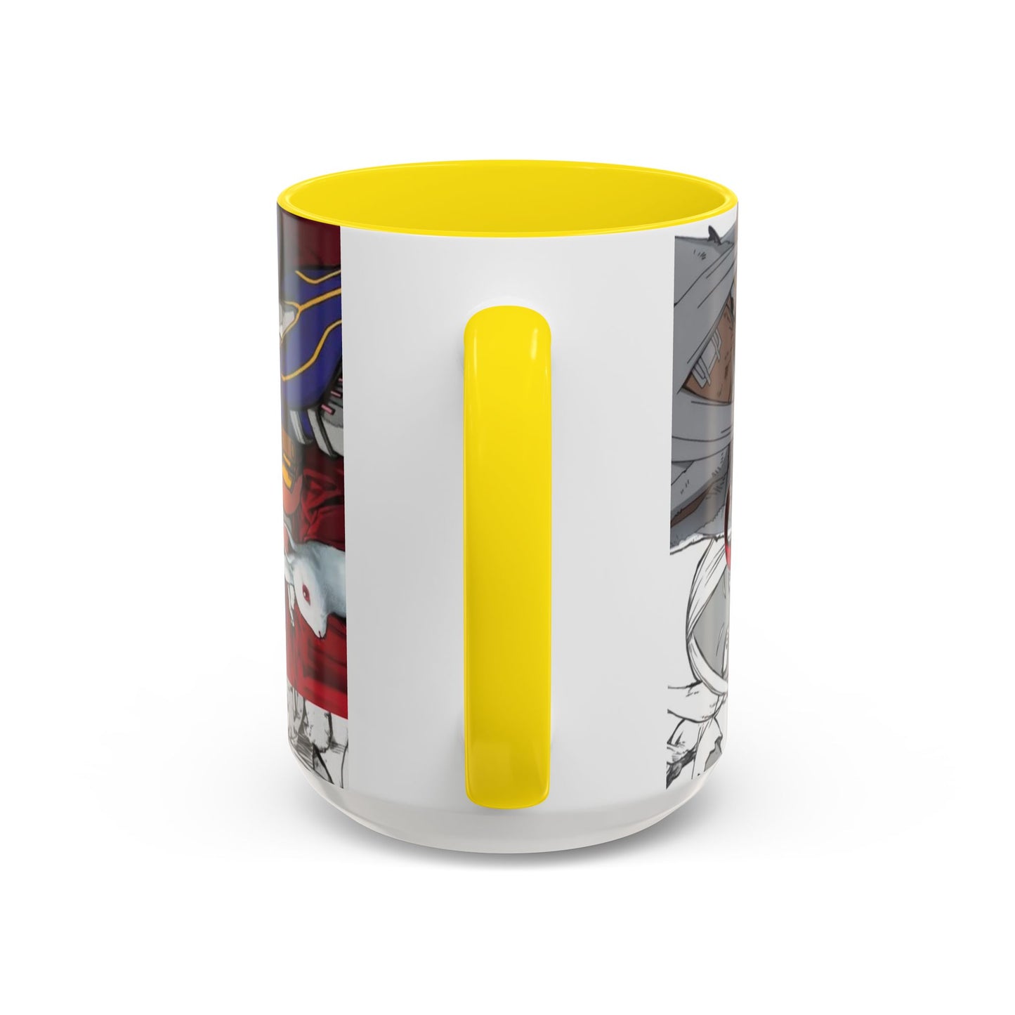 Mirko, Accent Coffee Mug (11, 15oz), miruko, my hero academia, mha, hawks, endeavor, deku, bakugo,