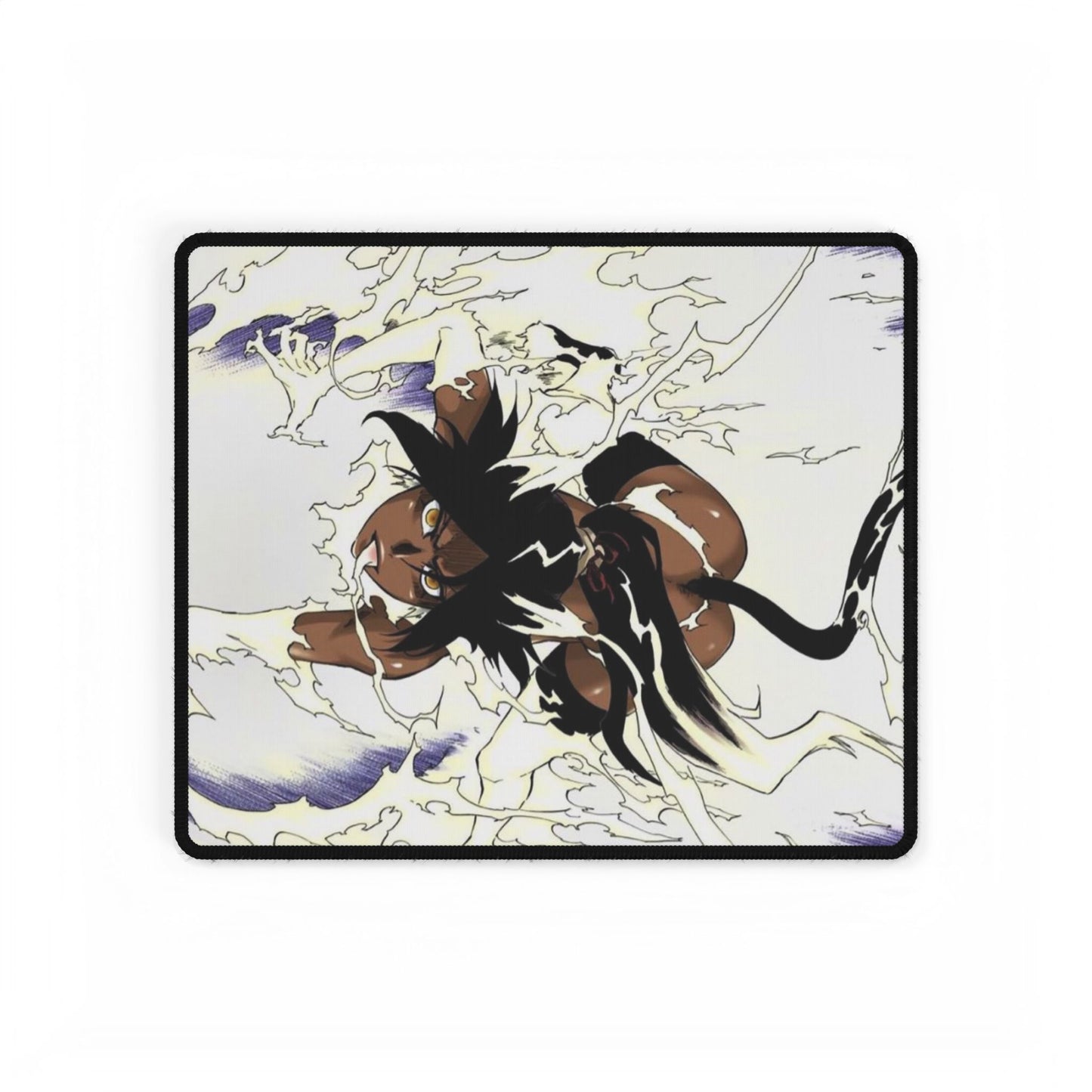 Yoruichi, Shihouin, Desk Mats, bleach, anime, shonen, manga, kusuke, urahara, cat, ichigo, black, lightning, big 3, mommy
