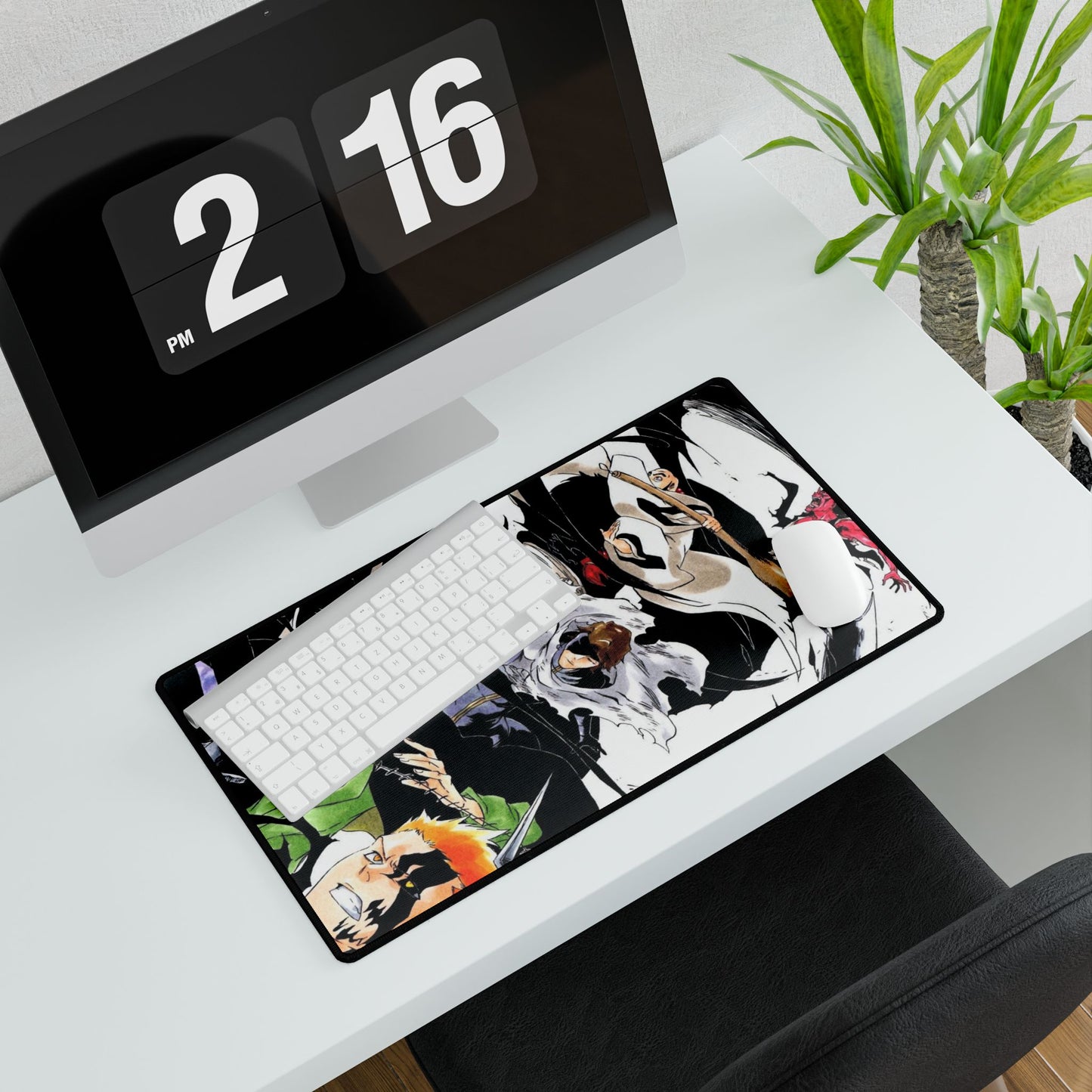 Ichigo, Kisuke, Aizen, Kenpachi, Desk Mats, Bleach, TYBW, thousand, year, blood, war, anime, shonen, accessories, gifts, merch