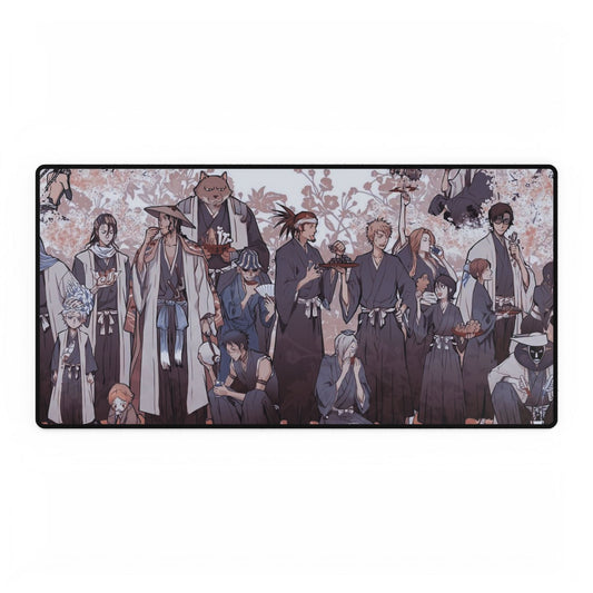 Bleach, Soul, Society, Desk Mats, anime, shonen, desk, accessories, ichigo, rukia, kenpachi, yamamoto, soi fon, renji, unohana