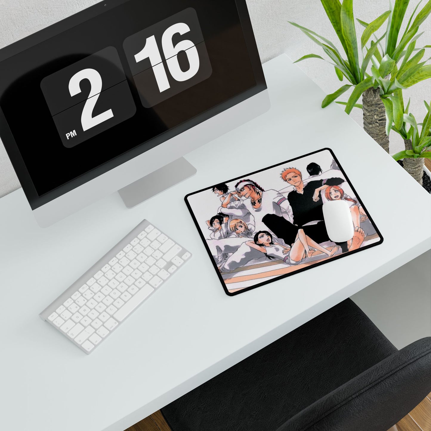 Bleach, characters, Desk Mats, manga, accessories, anime, shonen, accessories, ichigo, chad, rukia, orihime, uryu, renji