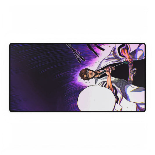 Bleach Anime Desk Mats, Sosuke Aizen Ichigo Kisuke Gin Momo Hogyoku Hollow Tosen Arrancar Soul Manga Shonen, Mouse Pads for Gamers