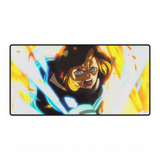 Arthur Boyle "Excalibur" Desk Mat - Fire Force Anime Keyboard Pad, Knight King Gaming Mat, Manga Desk Decor, Otaku Gift