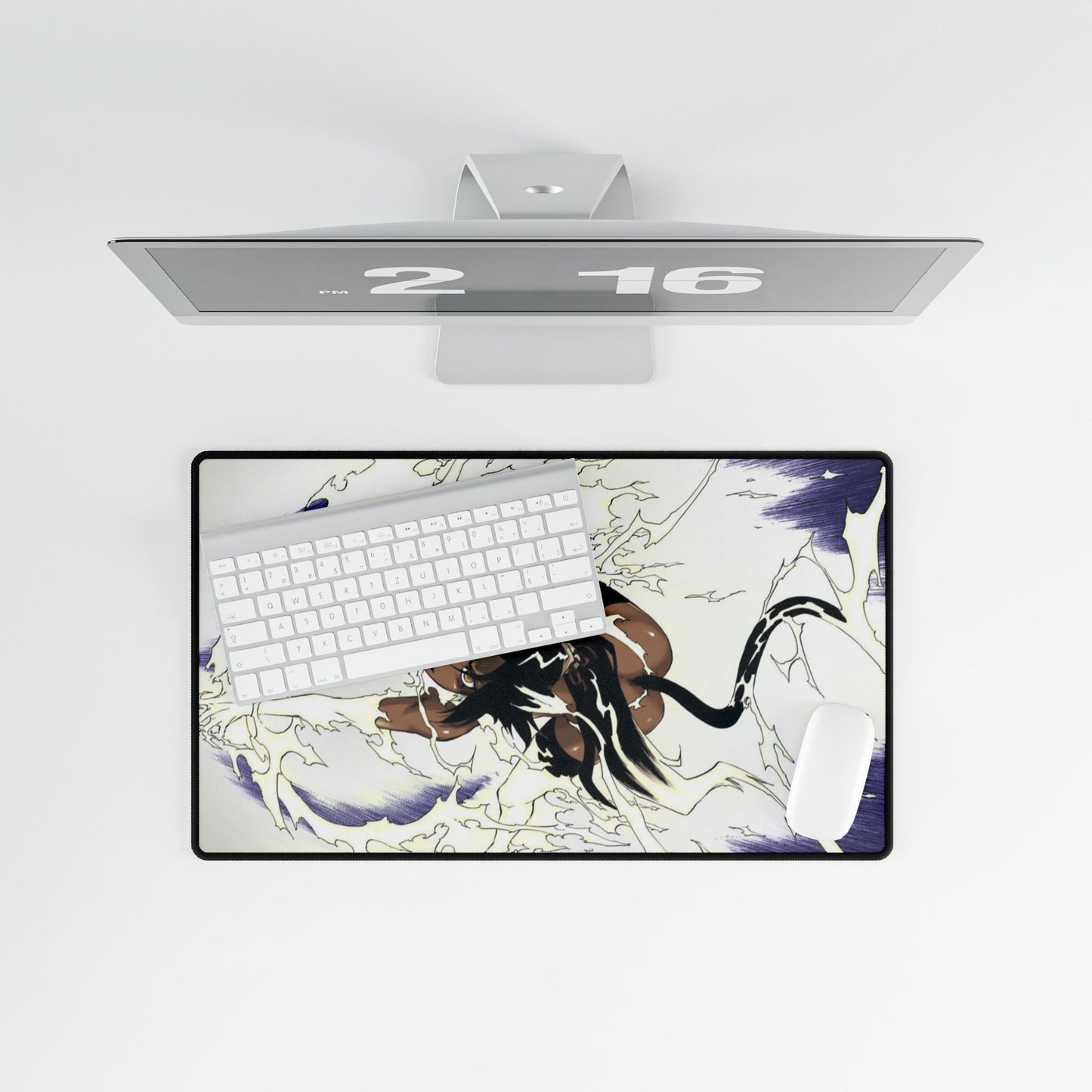 Yoruichi, Shihouin, Desk Mats, bleach, anime, shonen, manga, kusuke, urahara, cat, ichigo, black, lightning, big 3, mommy