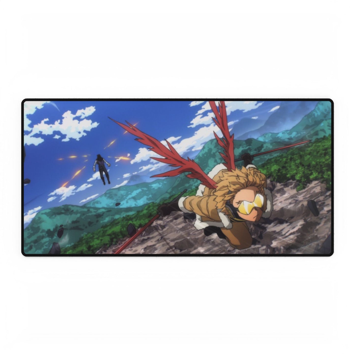 Hawks, Desk Mats, My hero academia, my hero, mha, all might, endeavor, deku, bakugo, todoroki