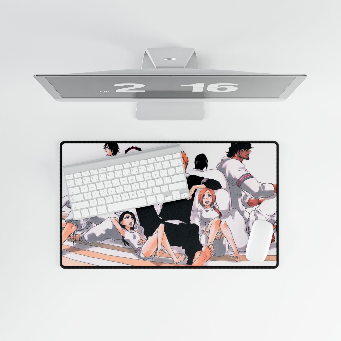 Bleach, characters, Desk Mats, manga, accessories, anime, shonen, accessories, ichigo, chad, rukia, orihime, uryu, renji
