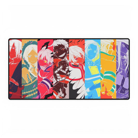 Fire Force Character Layer Desk Mat - Anime Keyboard Pad, Vibrant Manga Desk Mat, Otaku Gaming Accessory, Colorful Fire Force