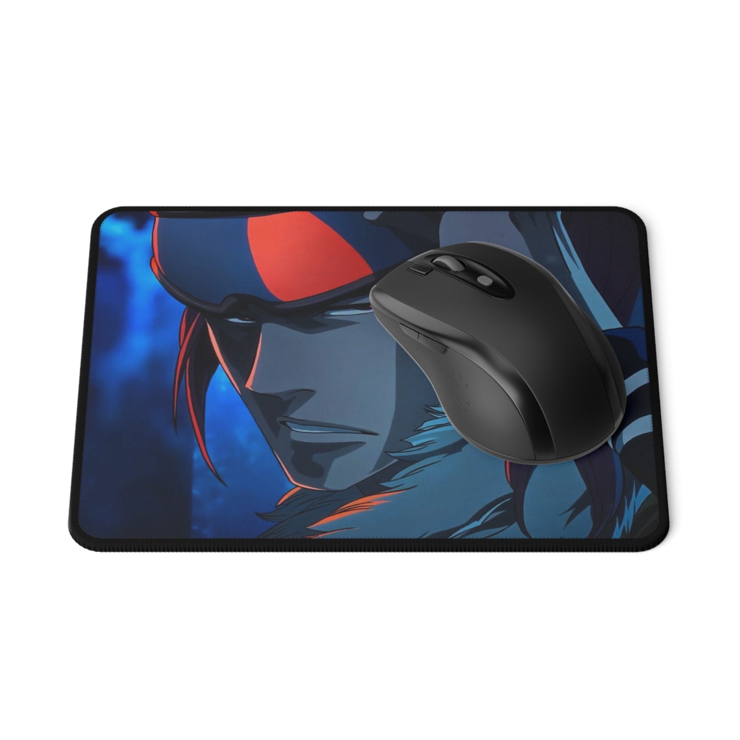 Anime Bleach Renji Abarai Non-Slip Gaming Mouse Pad, Shonen Manga Accessories, Zabimaru Design, Ichigo Rukia Biyakuya, Big 3 Gifts
