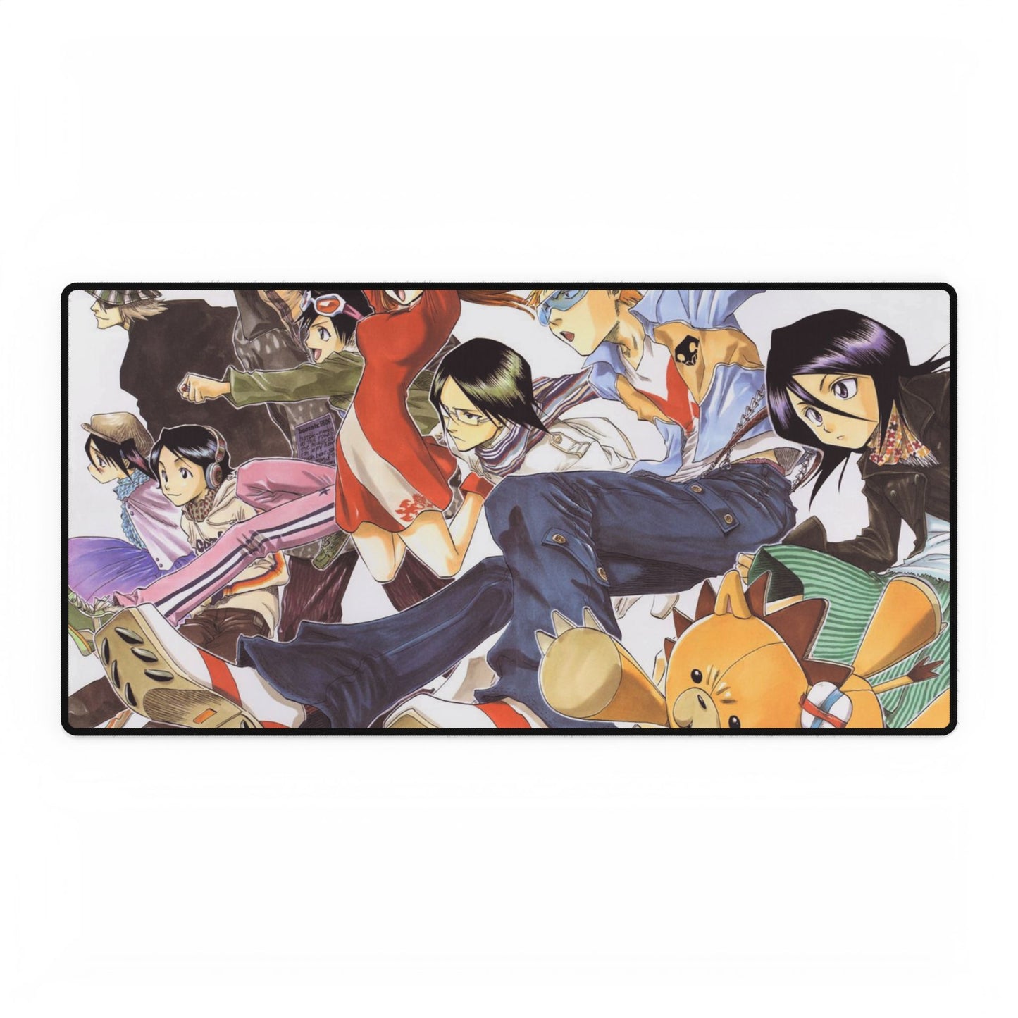 Bleach, Character, Desk Mats, anime, shonen, manga, ichigo, kurosaki, rukia, orihime, inoue, kon, konpachi, accessories