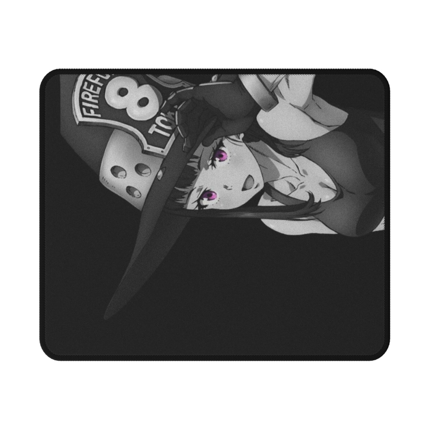 Maki Oze Gaming Mouse Pad - Fire Force Non-Slip Mat, Anime Desk Accessory, Strongest Woman Gaming Pad, Otaku Gift