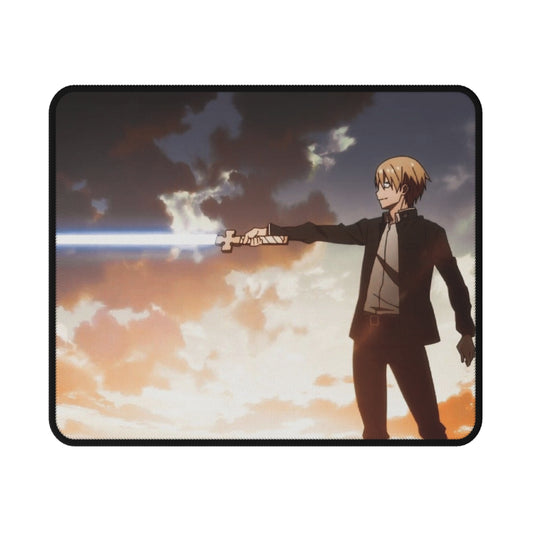 Arthur Boyle Gaming Mouse Pad - Fire Force Non-Slip Mat, Knight King Desk Accessory, Anime Gift, Excalibur User