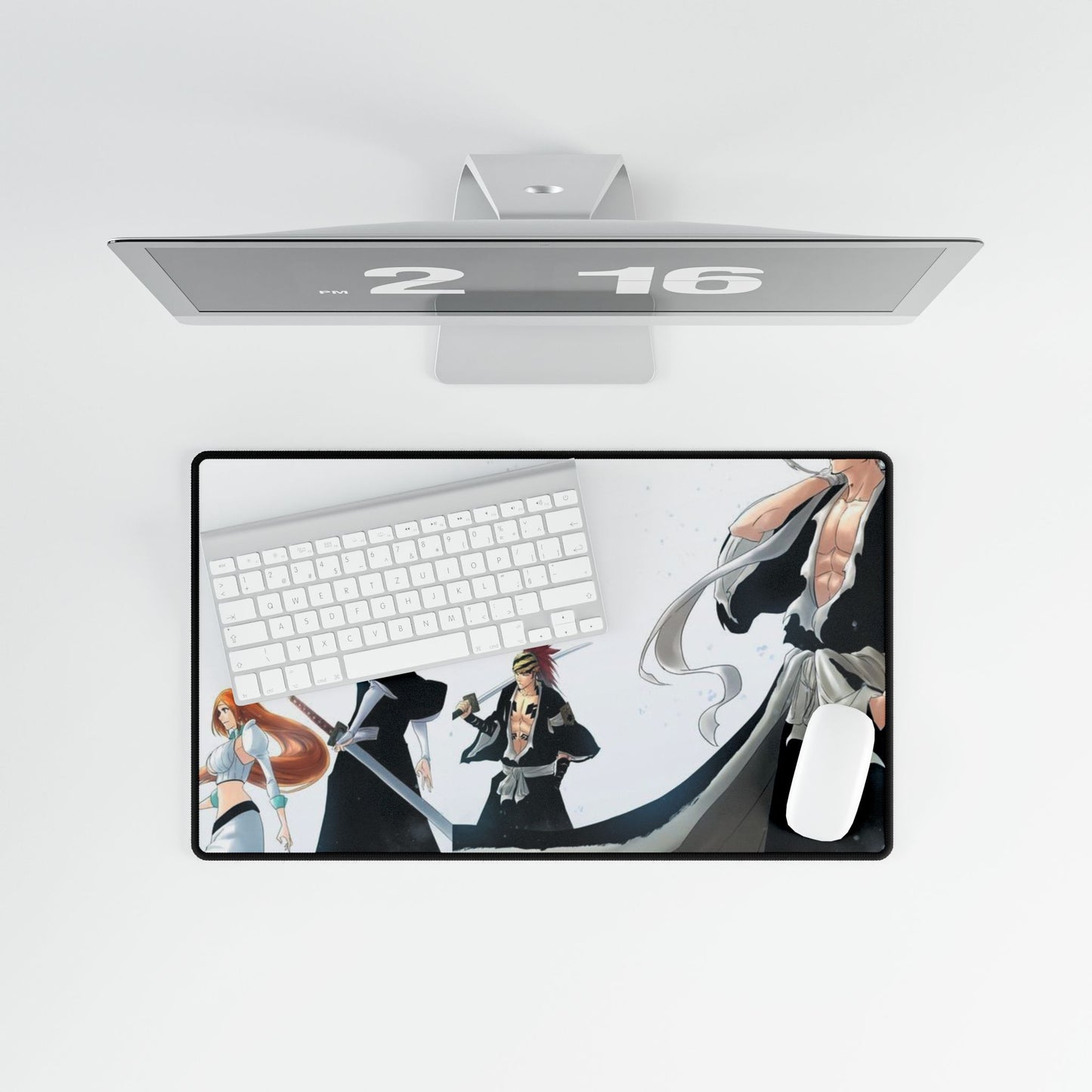 Renruki, Ichihime, Desk Mats ichigo, renji, rukia, orihime, bleach, anime shonen, accessories, gift, merch, aizen