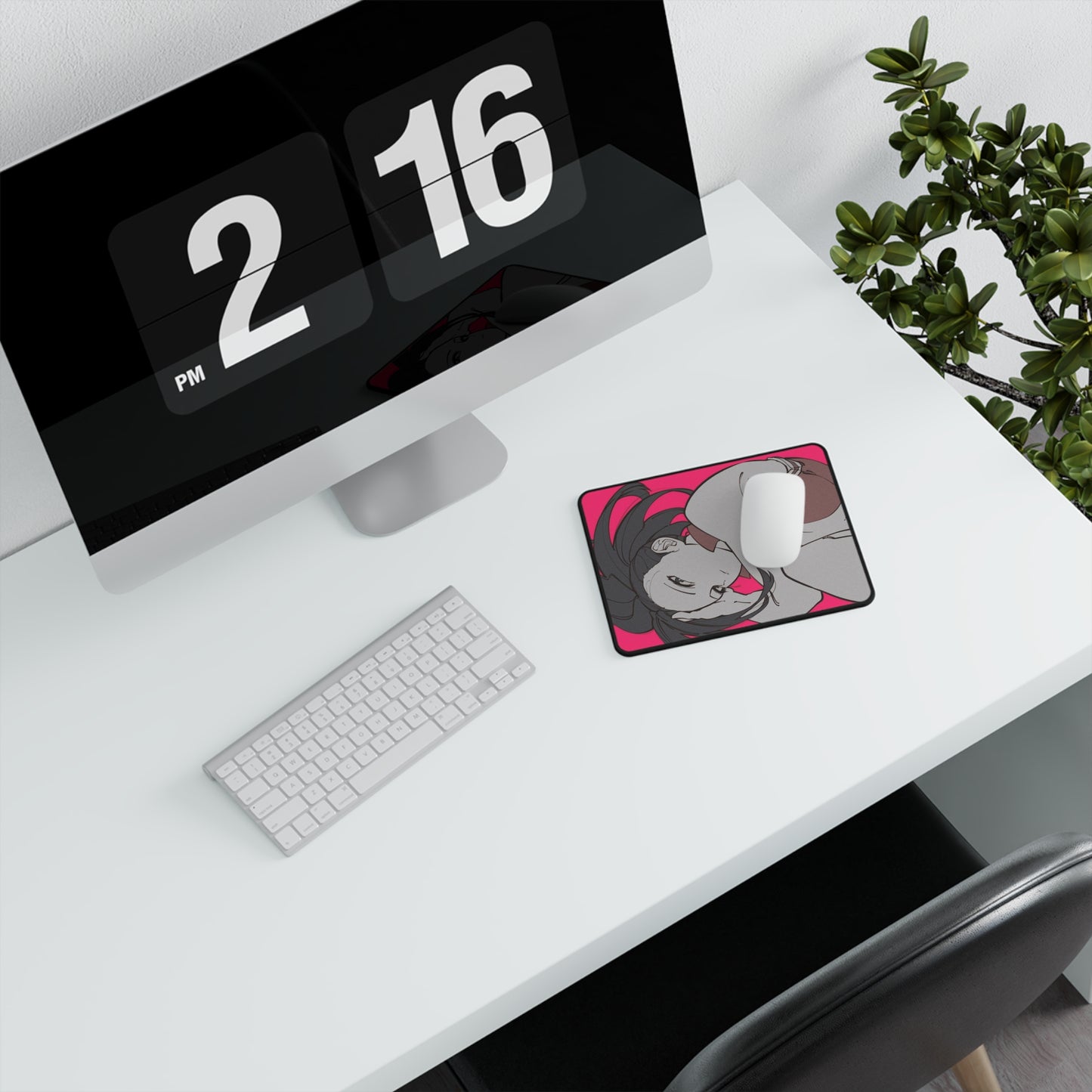 Anime Non-Slip Mouse Pad, My Hero Academia Gaming Mat, Momo Yaoyorozu Shoto Todoroki, Shonen Gift, Desk Accessories, Office Decor