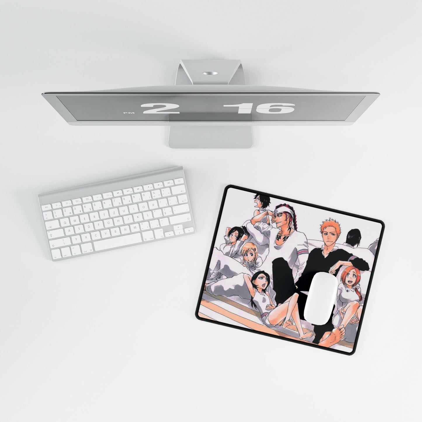 Bleach, characters, Desk Mats, manga, accessories, anime, shonen, accessories, ichigo, chad, rukia, orihime, uryu, renji