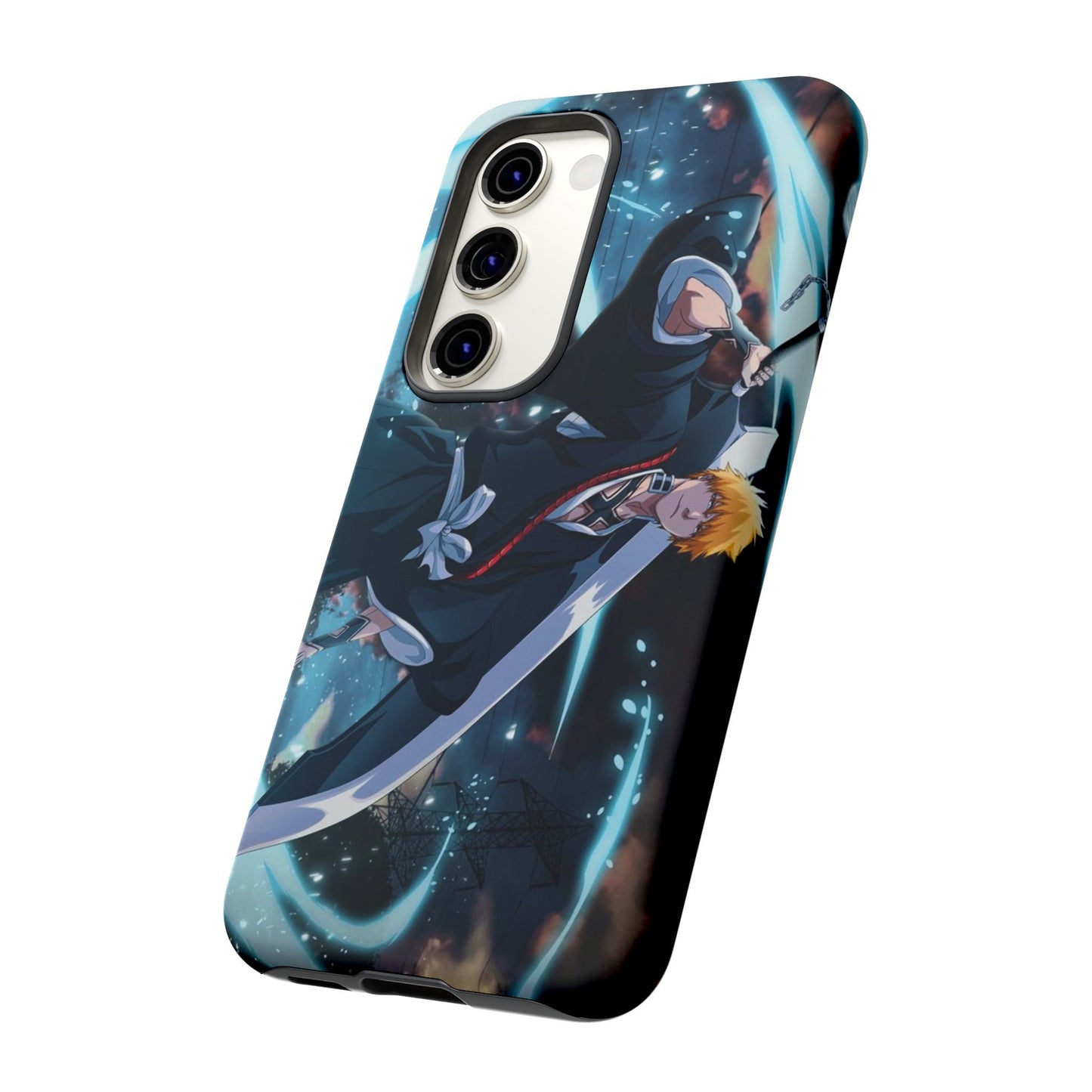 Ichigo, Kurosaki, Tough, Phone, Cases, Bleach, anime, manga, shonen, substitute, soul, reaper, society, rukia, kuchiki, bankai, 