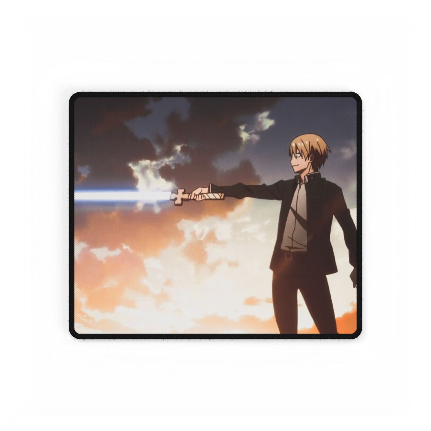 Arthur Boyle Desk Mat - Fire Force Anime Keyboard Pad, Knight King Desk Mat, Manga Gaming Accessory, Otaku Gift