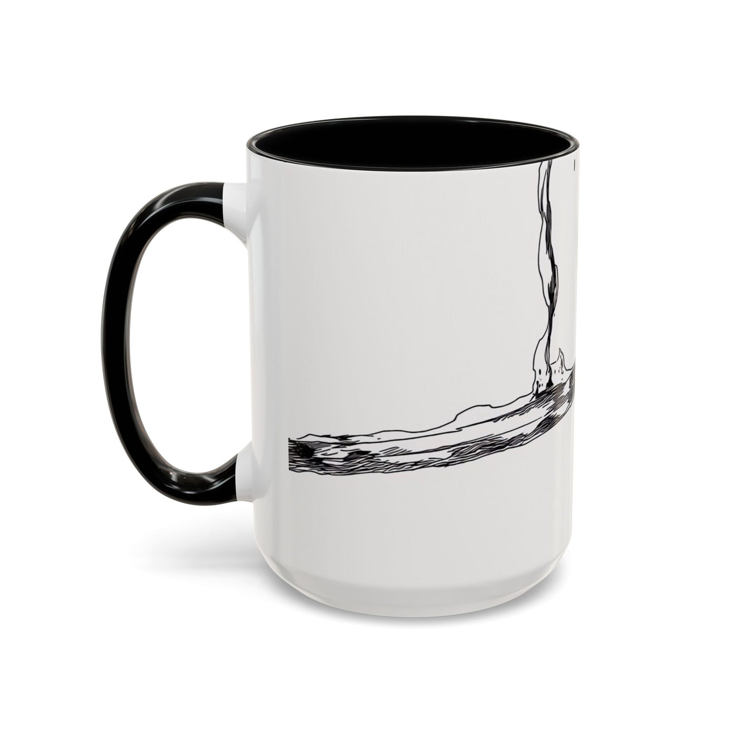 Bankai, Accent, Coffee, Mug, (11, 15oz), bleach, yamamoto, old man, head captain, fire, sword, katana, anime, shonen, manga, 