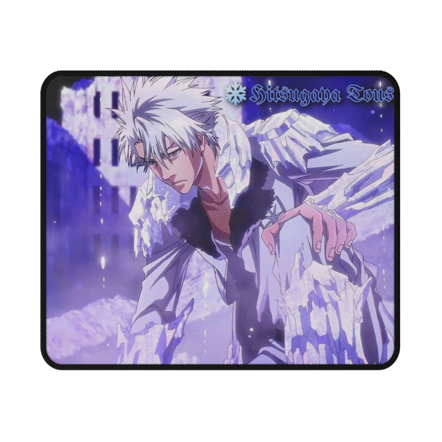 Toshiro, Hitsugaya, Non-Slip Gaming Mouse Pad, Bleach, anime, shonen, ice, shinigami, hollow, rangiku, dragon, tybw, thousand, year, war,