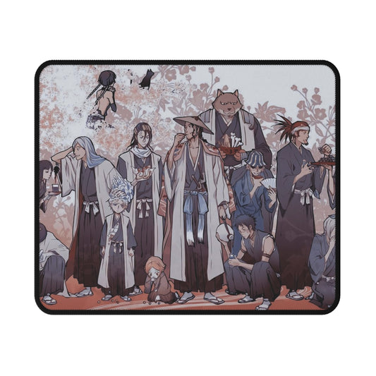 Bleach, Soul, Society, Non-Slip Gaming Mouse Pad, anime, shonen, desk, accessories, ichigo, rukia, kenpachi, soi fon, renji, unohana