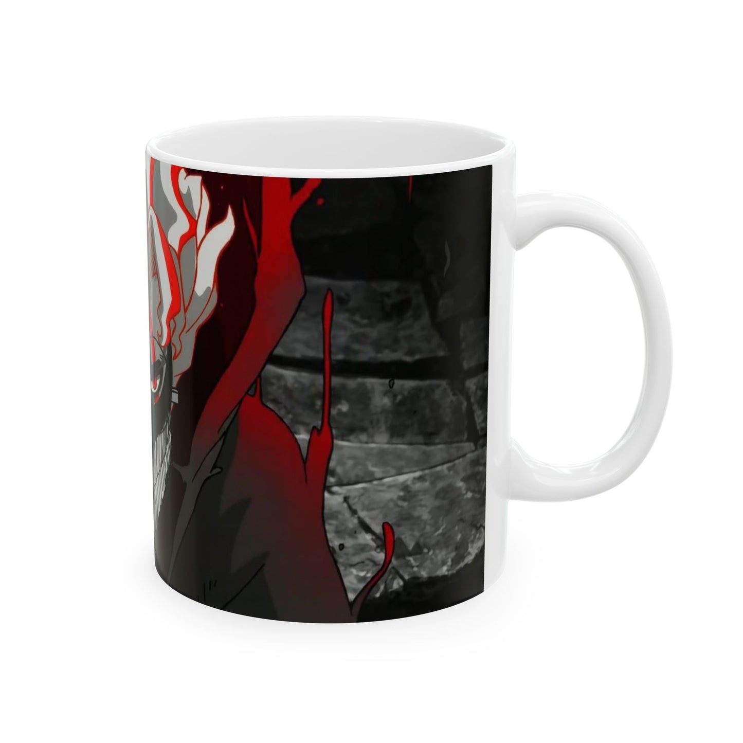 Turbo, Okarun, Ceramic Mug, (11oz, 15oz), dandadan, anime, shonen, manga, Ken, Takakura, Granny, Seiko, Momo, Ayase, 