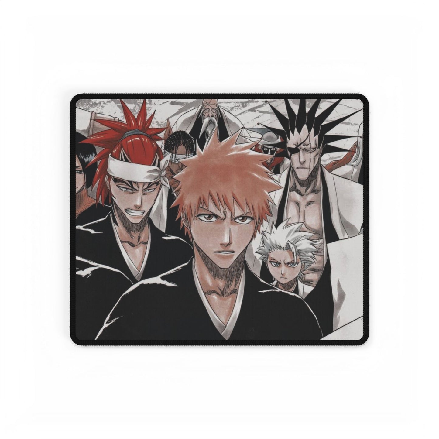 Bleach, Desk Mats, Anime, shonen, literally me, big 3, ichigo, toshiro, biyakuya, kenpachi, renji, accessories, gifts, merch