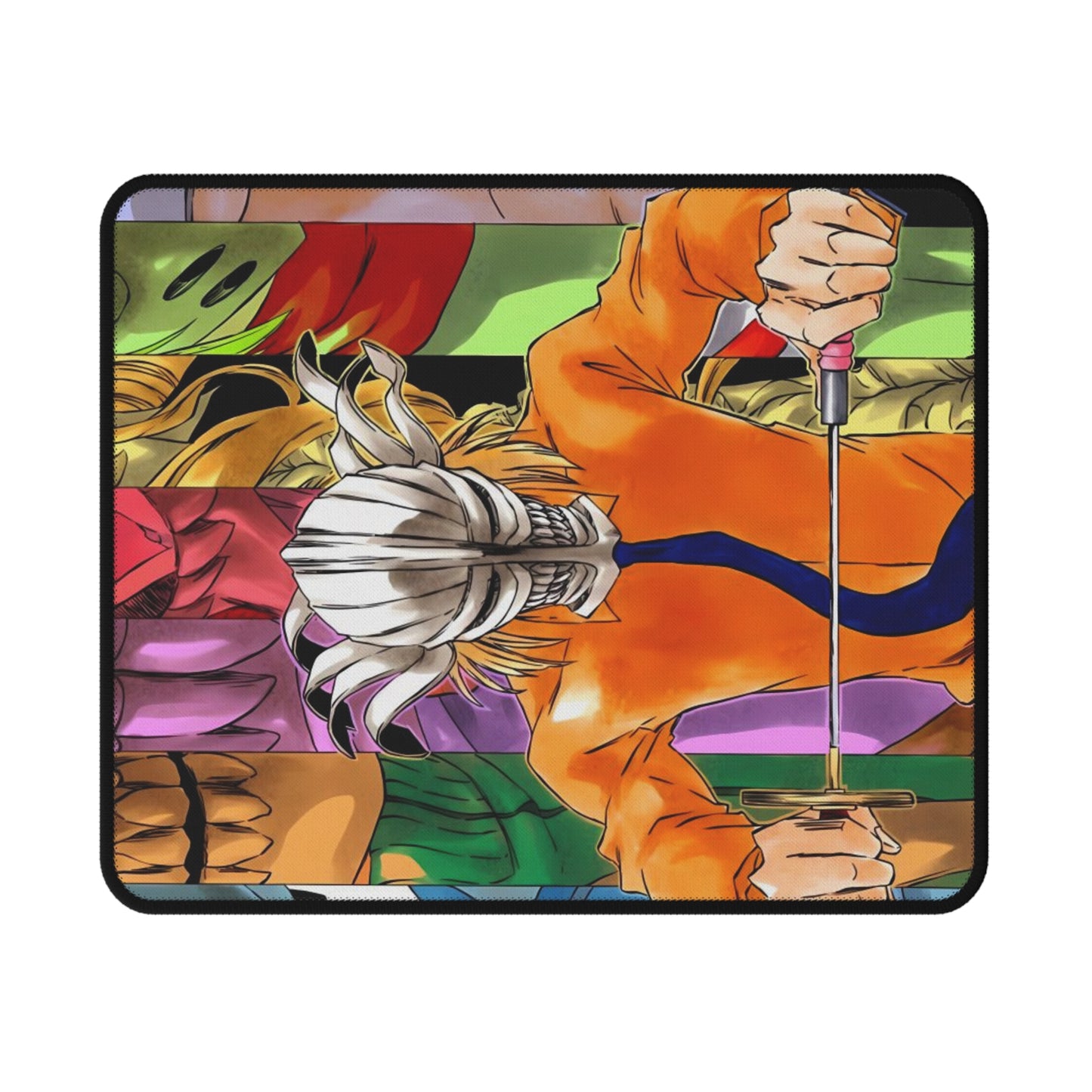 Anime Soul Society Non-Slip Gaming Mouse Pad, Bleach Shinji Hirako Visards Hollow Reaper, Manga Accessories, Ichigo, Unique Design