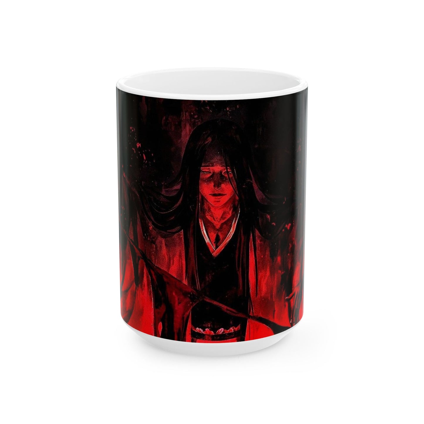 Unohana, Bleach, Ceramic Mug, (11oz, 15oz), Retsu, Kenpachi, Yachiru, bleach, anime, tybw, thousand, year, blood, war, rukia, ichigo,