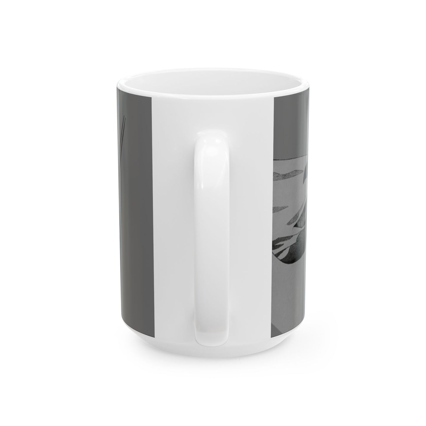 Anime, Ceramic Mug, (11oz, 15oz), Bleach Inspired White Zangetsu Hollow Orihime Ulquirra Cifer Aizen Espada Arrancar, Manga, Anime Gifts,