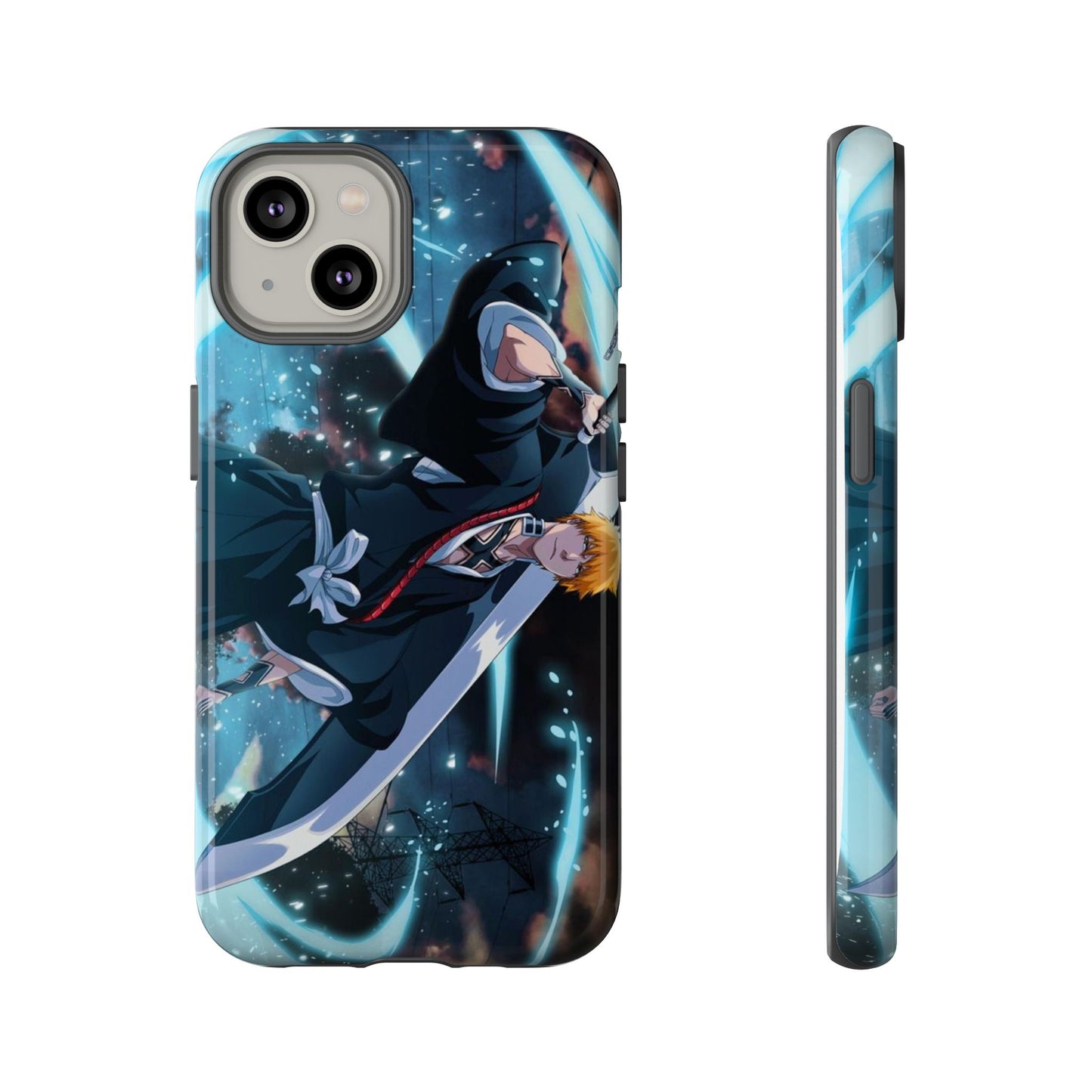 Ichigo, Kurosaki, Tough, Phone, Cases, Bleach, anime, manga, shonen, substitute, soul, reaper, society, rukia, kuchiki, bankai, 
