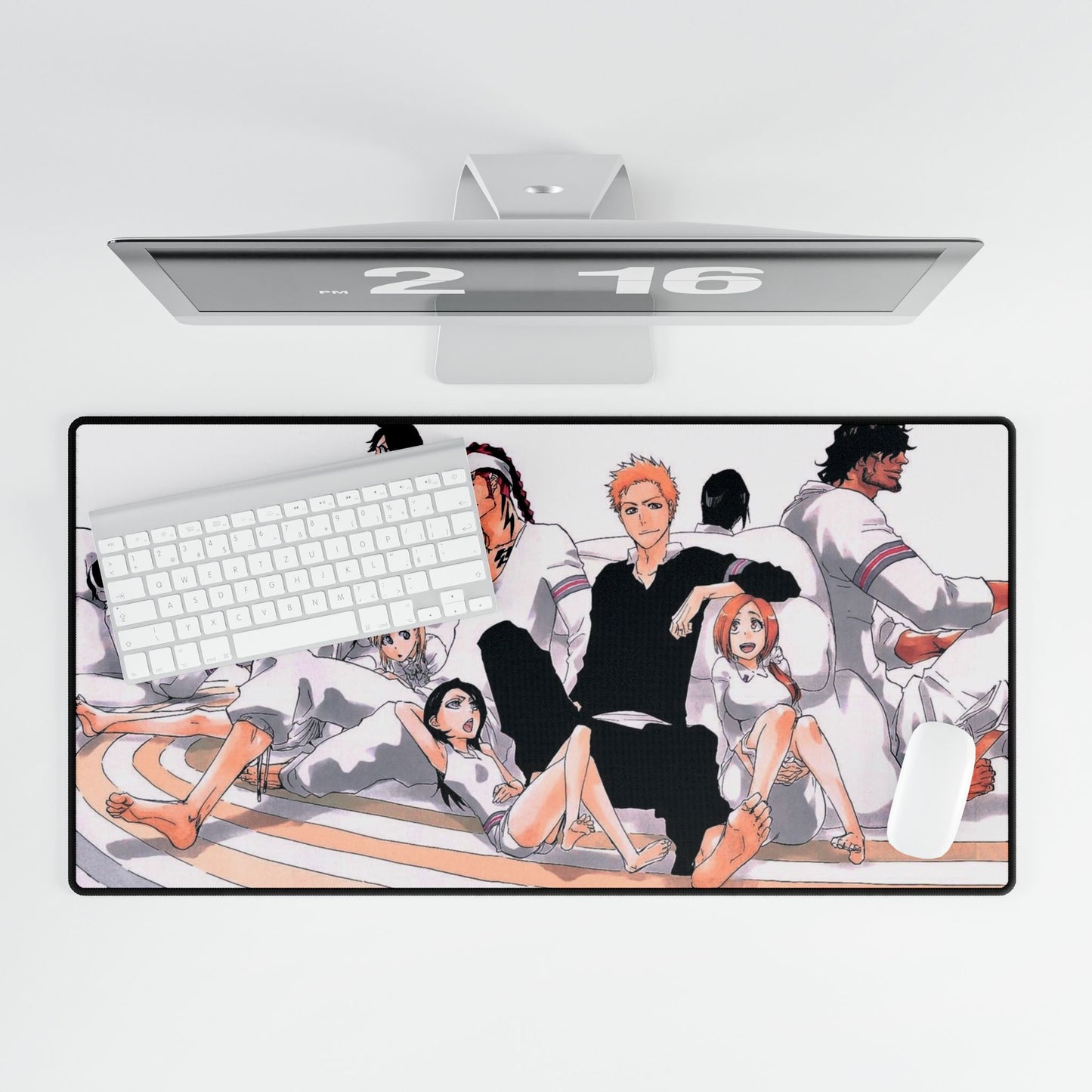 Bleach, characters, Desk Mats, manga, accessories, anime, shonen, accessories, ichigo, chad, rukia, orihime, uryu, renji