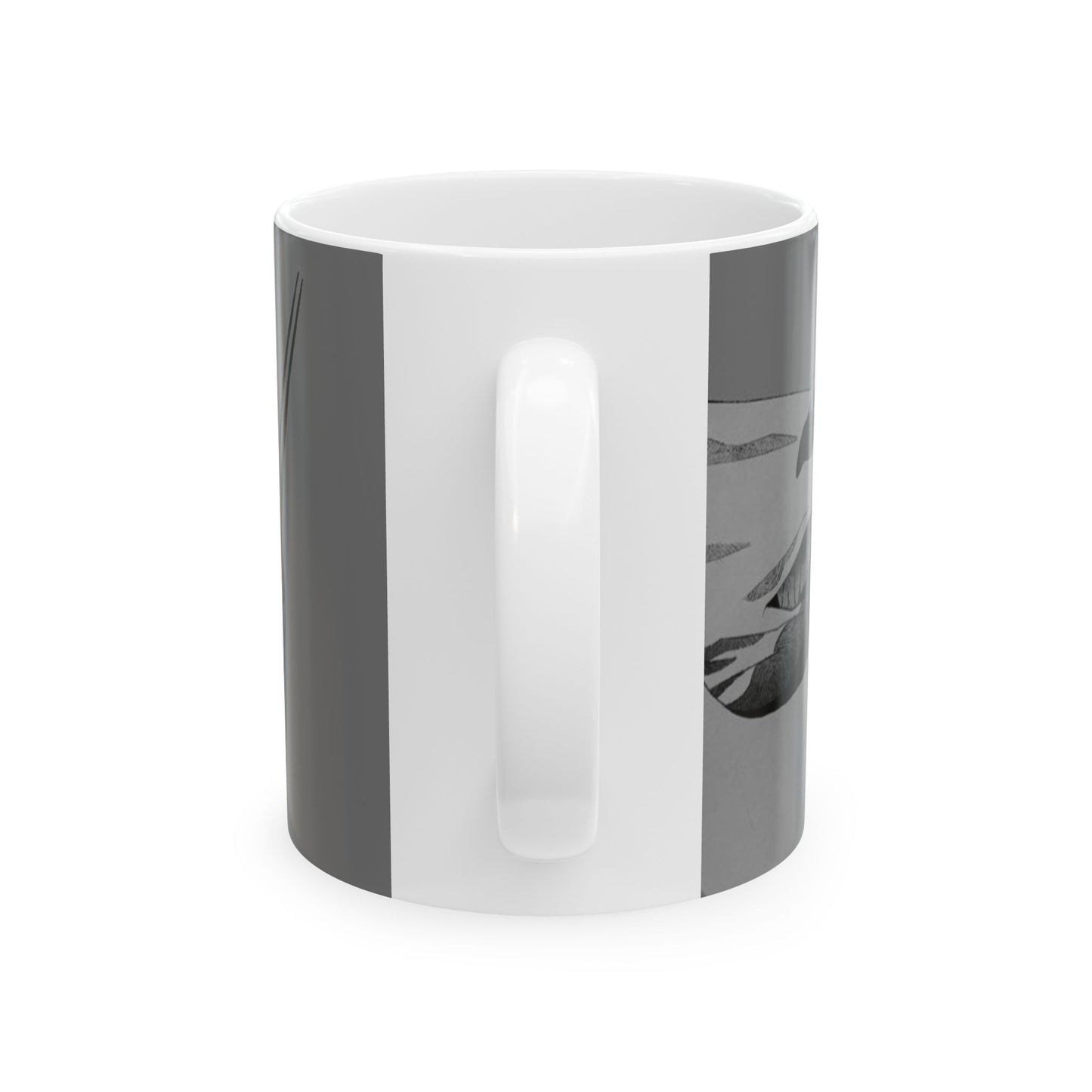 Anime, Ceramic Mug, (11oz, 15oz), Bleach Inspired White Zangetsu Hollow Orihime Ulquirra Cifer Aizen Espada Arrancar, Manga, Anime Gifts,