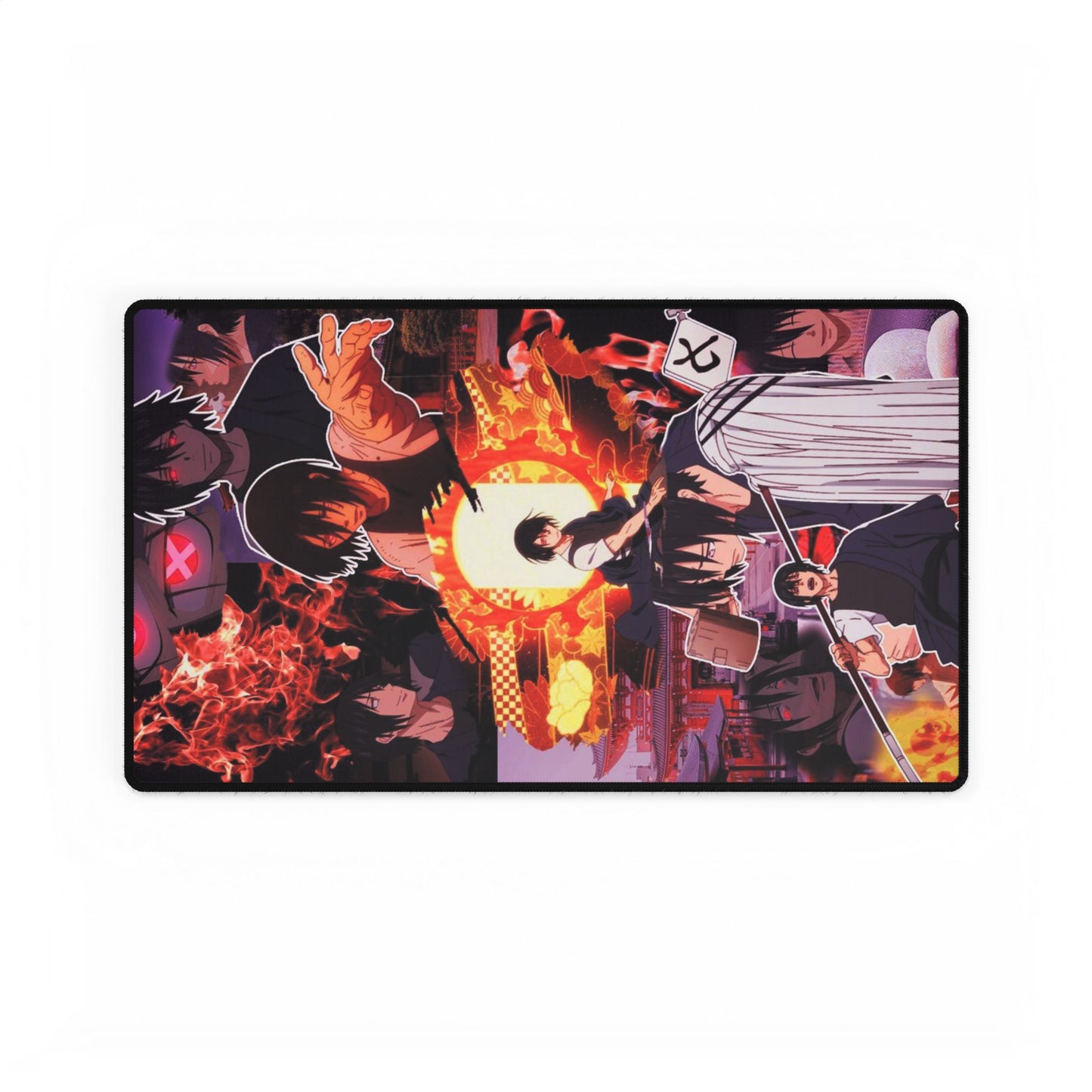 Benimaru Shinmon Desk Mat - Fire Force Anime Keyboard Pad, Strongest Fire Soldier Desk Mat, Manga Gaming Accessory, Otaku Gift, Fire Force