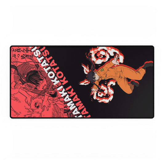 Tamaki Kotatsu Desk Mat - Fire Force Anime Keyboard Pad, Lucky Charmer Desk Mat, Manga Gaming Accessory, Otaku Gift