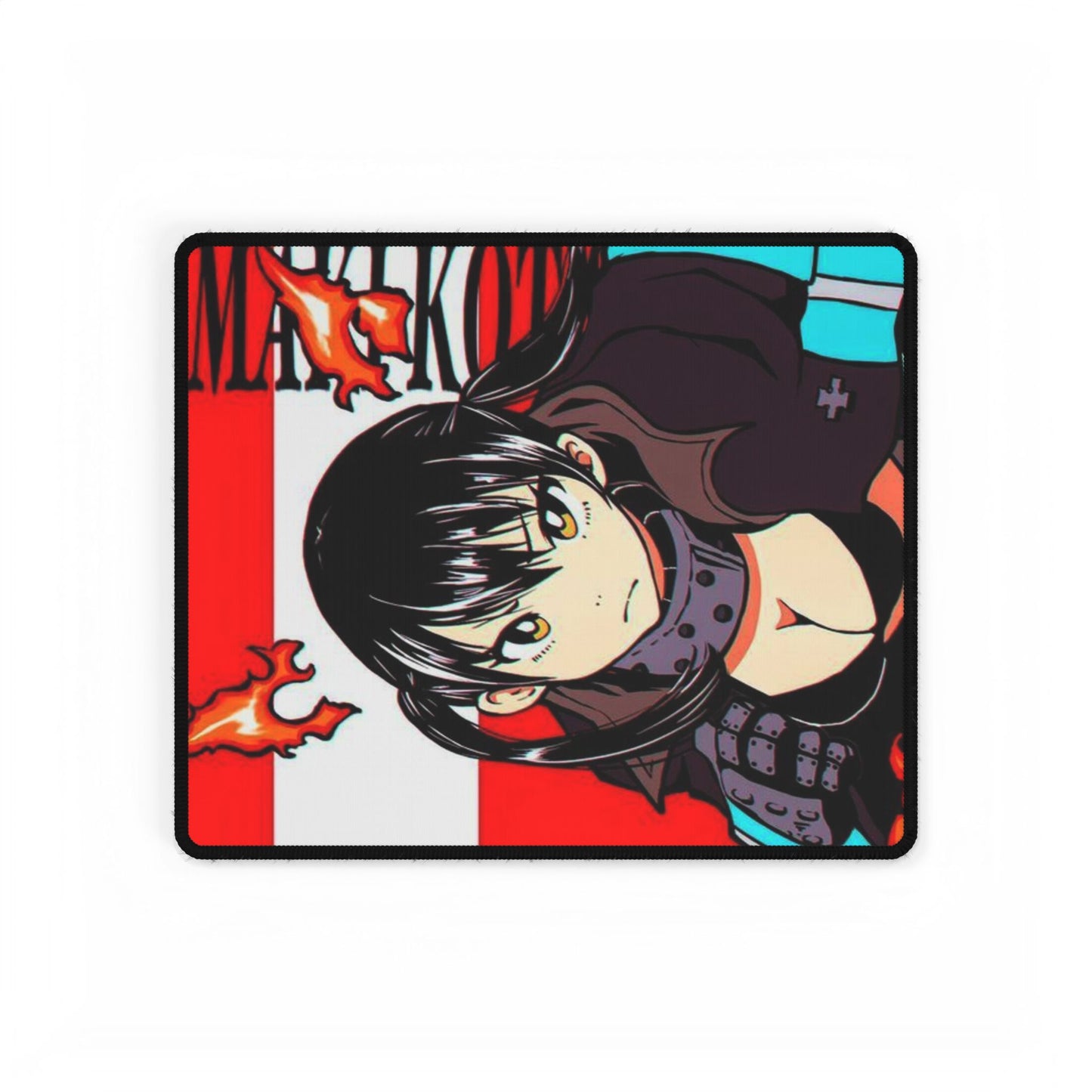 Tamaki Kotatsu Desk Mat - Fire Force Anime Mousepad - Lucky Lure Design - Extended Size Gaming Mat - Manga Fan Gift, Anime-Inspired Desk Mat