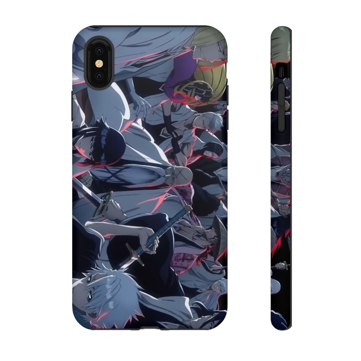 Gotei, 13, Tough, Cases, Phone,  Bleach, anime, captains, 13, biyakuya, shinji, kenpachi, shunsui, soi fon, toshiro, mayuri,