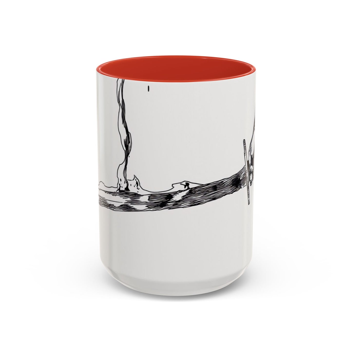 Bankai, Accent, Coffee, Mug, (11, 15oz), bleach, yamamoto, old man, head captain, fire, sword, katana, anime, shonen, manga, 