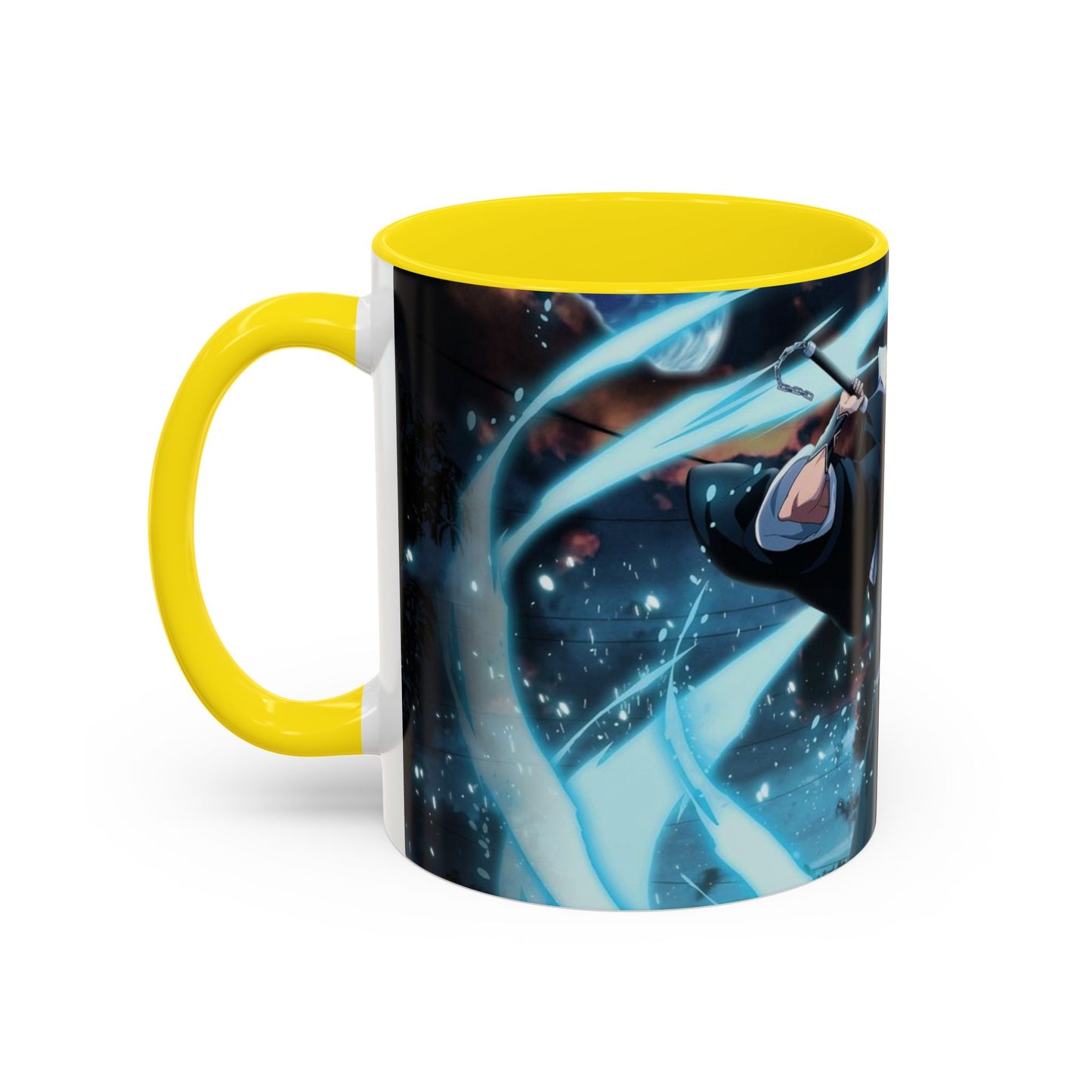 Ichigo, Kurosaki, Accent, Coffee, Mug, (11, 15oz),  Bleach, anime, manga, shonen, soul, reaper, rukia, kuchiki, bankai, kenpachi, yoruichi