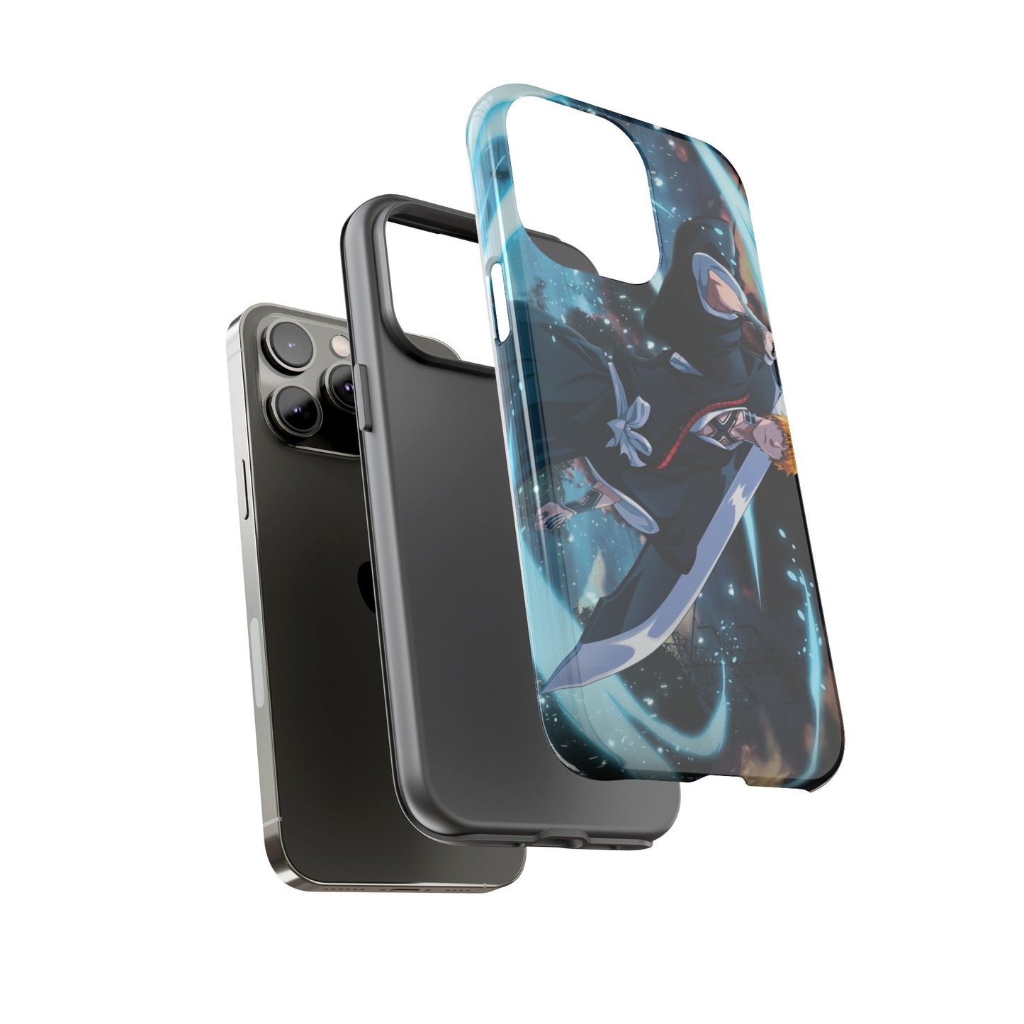 Ichigo, Kurosaki, Tough, Phone, Cases, Bleach, anime, manga, shonen, substitute, soul, reaper, society, rukia, kuchiki, bankai, 